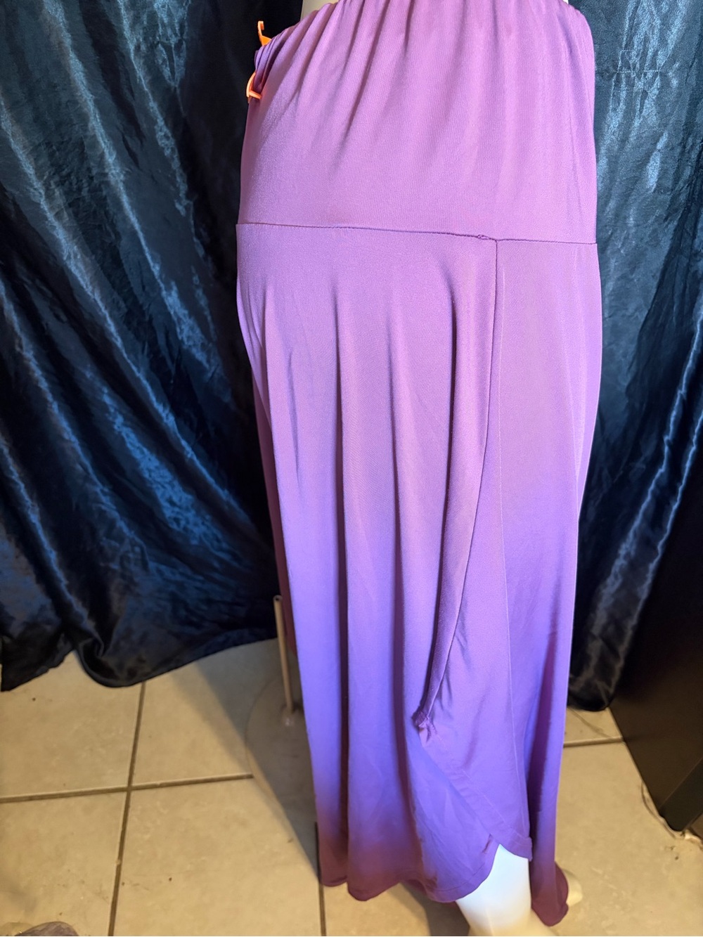 Women's Wide Leg pants - Violet Maxi Style
